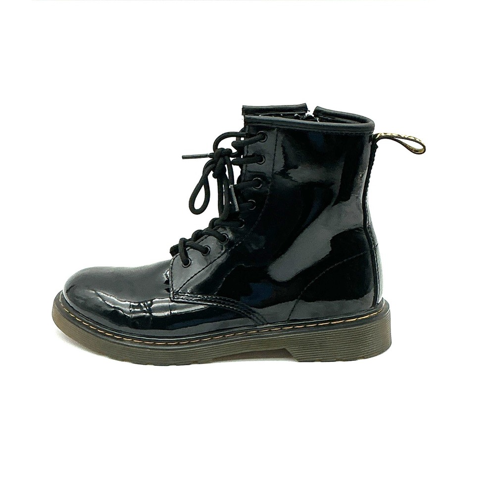 Dr. Martens 1460Y Black Patent Leather Boots Unisex‎ US 5 / US 6 EU 37